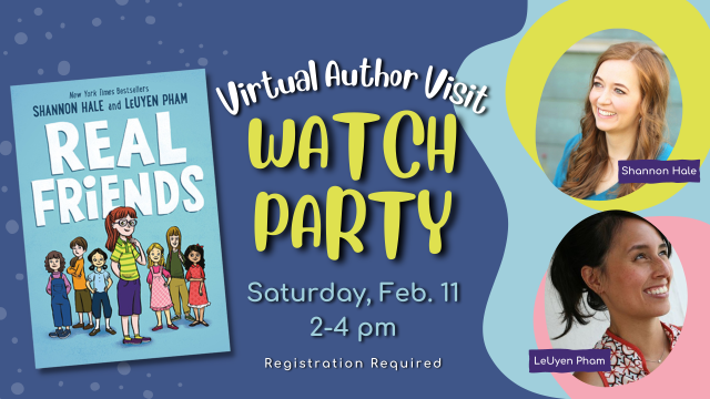 Virtual Author Watch Party
