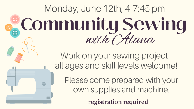 June Community Sewing with Alana