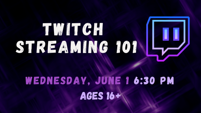 Twitch slide for FB event