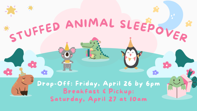 Stuffed Animal Sleepover 2024 Presentation